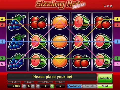 Play Sizzling Hot Deluxe for Free .